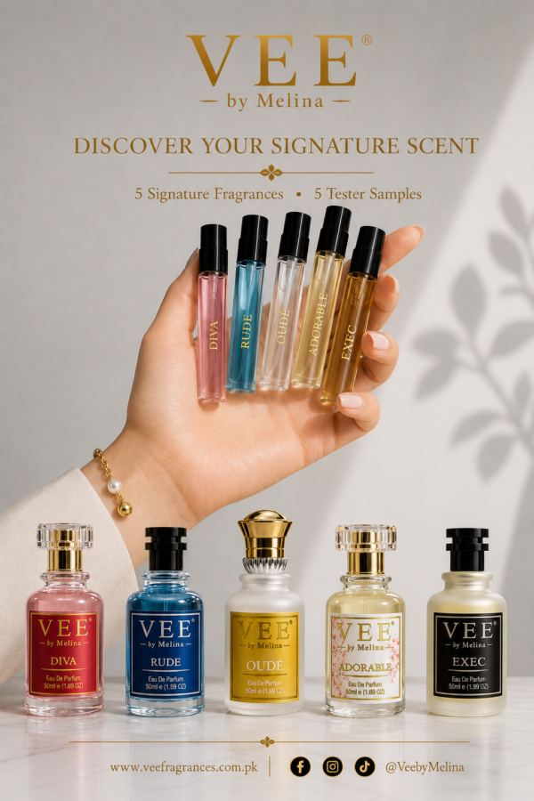 VEE by Melina — Discovery Set | Five Moods. One Impression.